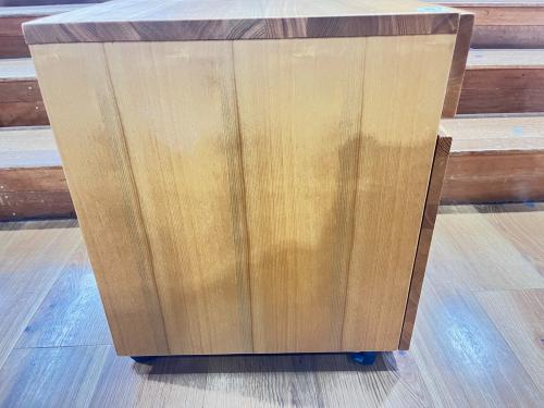 無印良品 (ムジルシリョウヒン) デスク ライトブラウン 66 袖机付