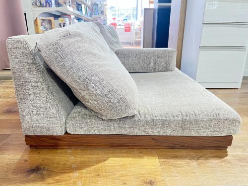 MasterWal (マスターウォール) 3人掛けソファー グレー アカセ木工 ファブリック ユニゾン