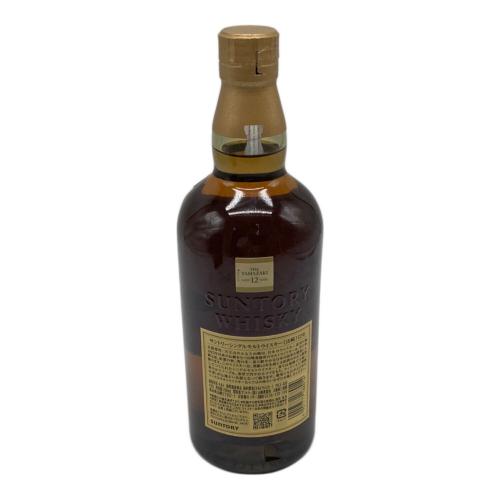 サントリー ジャパニーズウィスキー シングルモルト  @ 700ml 箱付 山崎 12年 未開封