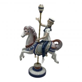 LLADRO (リヤドロ) フィギュリン 1470 メリーゴーランドに乗る少年  11