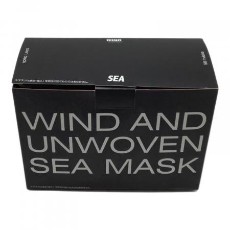 WIND AND SEA マスク 50枚入り WIND AND SEA (ウィンダンシー) 不織布プリーツマスク 50枚入