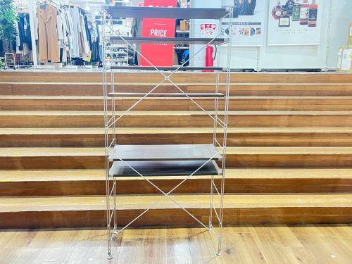 無印良品 (ムジルシリョウヒン) ステンレスユニットシェルフ ブラウン