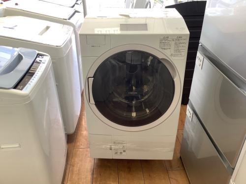 TOSHIBA (トウシバ) ドラム式洗濯乾燥機 動作確認済み 12.0kg 7.0㎏ TW-127X9L 2021年製 クリーニング済 50Hz／60Hz