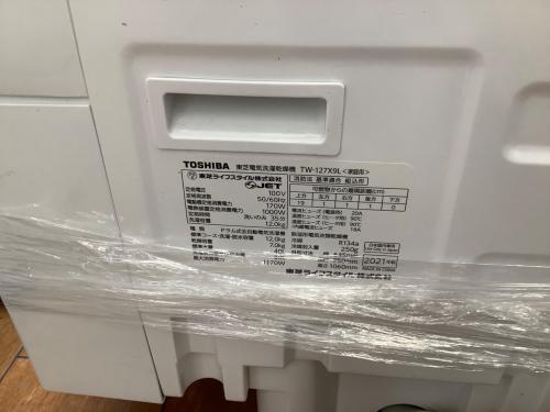 TOSHIBA (トウシバ) ドラム式洗濯乾燥機 動作確認済み 12.0kg 7.0㎏ TW-127X9L 2021年製 クリーニング済 50Hz／60Hz