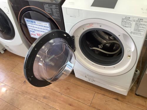 TOSHIBA (トウシバ) ドラム式洗濯乾燥機 動作確認済み 12.0kg 7.0㎏ TW-127X9L 2021年製 クリーニング済 50Hz／60Hz