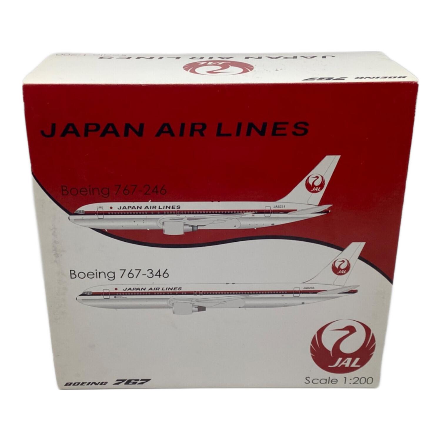 JAL (ジャル) 飛行機 1:400 1/200 B767-300 JAL 旧鶴丸塗装 EXPO'90