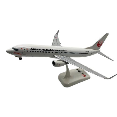 JAL (ジャル) 飛行機 1/130 JAPAN TRANSOCEAN AIR BOEING 737-800 #JA01RK