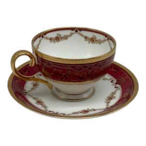 Noritake (ノリタケ) カップ&ソーサー 金彩ハガレ有 クイーンズヘリテージ 100th anniversary