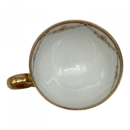 Noritake (ノリタケ) カップ&ソーサー 金彩ハガレ有 クイーンズ