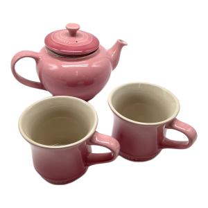 LE CREUSET (ルクルーゼ) ティーポットセット 910296-00 ティーポット×1・マグカップ×2