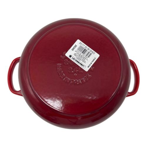 LE CREUSET (ルクルーゼ) ココットロンド SIZE 20CM オレンジ