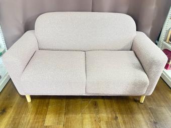 Franc franc (フランフラン) 2人掛けソファー ピンク 346 ファブリック ヌボラ