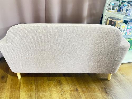 Franc franc (フランフラン) 2人掛けソファー ピンク 346 ファブリック ヌボラ