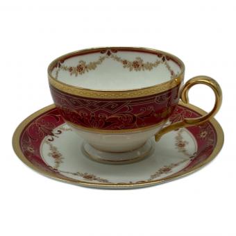 Noritake (ノリタケ) カップ&ソーサー 金彩ハガレ有 クイーンズヘリテージ 100th anniversary