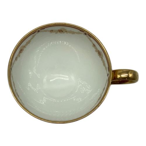 Noritake (ノリタケ) カップ&ソーサー 金彩ハガレ有 クイーンズヘリテージ 100th anniversary