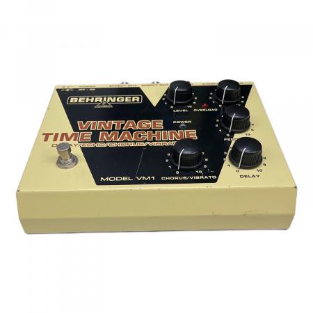 ギター BEHRINGER VINTAGE TIME MACHINE MODEL VM1 Behringer VM1 Vintage Time Machine Delay / Vibrato | Reverb