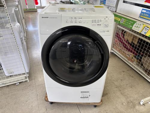 SHARP (シャープ) ドラム式洗濯乾燥機 183 7.0kg ES-S7H-WL 2023年製 50Hz／60Hz