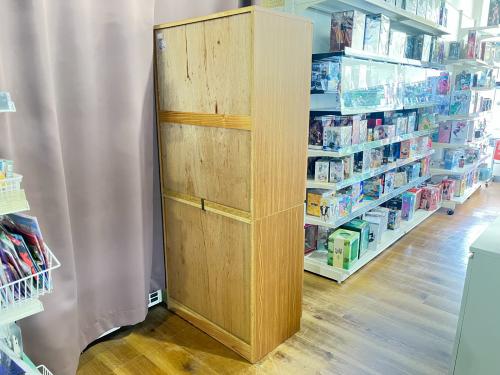 UNICO (ウニコ) 食器棚 ブラウン×シルバー 12 廃盤品 2枚扉 引出② STRADA