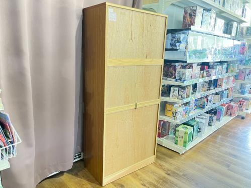 UNICO (ウニコ) 食器棚 ブラウン×シルバー 12 廃盤品 2枚扉 引出② STRADA