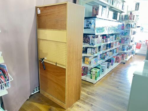 UNICO (ウニコ) レンジボード ブラウン×シルバー 12 廃盤品 2枚扉 STRADA