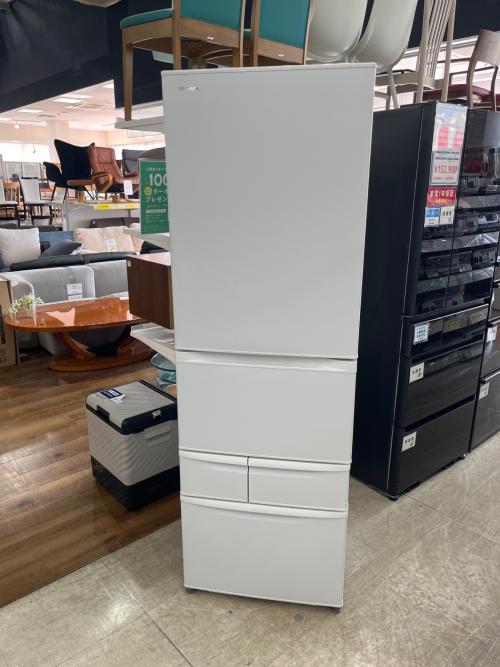 TOSHIBA (トウシバ) 5ドア冷蔵庫 動作確認済み GR-V41GH 2023年製 411L クリーニング済