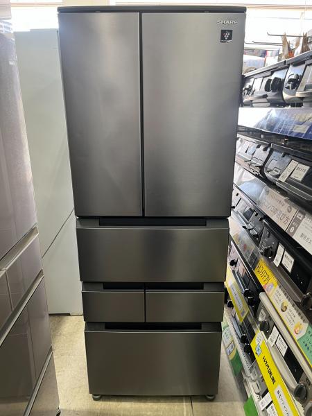 SHARP 冷蔵庫 SJ-MF43M-H 2024年製 SHARP (シャープ) 6ドア冷蔵庫 SJ-MF43M-H 2024年製 429L｜トレファク