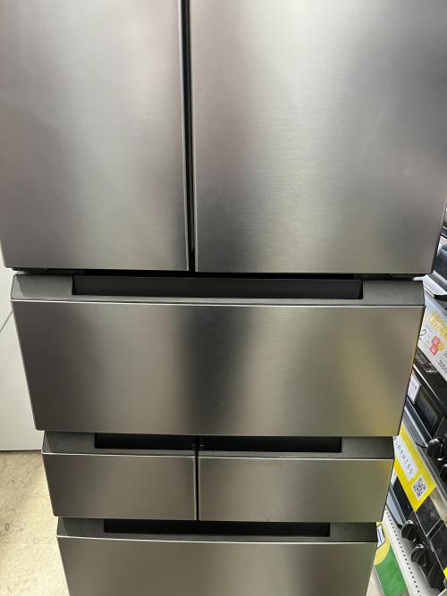 SHARP (シャープ) 6ドア冷蔵庫 SJ-MF43M-H 2024年製 429L