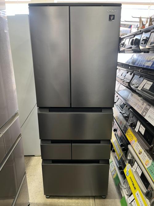SHARP (シャープ) 6ドア冷蔵庫 SJ-MF43M-H 2024年製 429L