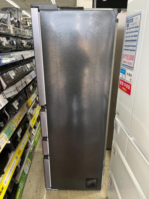 SHARP (シャープ) 6ドア冷蔵庫 SJ-MF43M-H 2024年製 429L