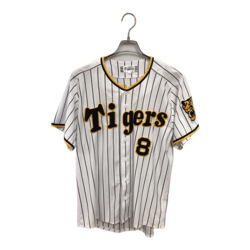 阪神タイガース (ハンシンタイガース) 応援グッズ Lサイズ ホワイト ユニフォーム 佐藤輝明 レプリカユニフォーム