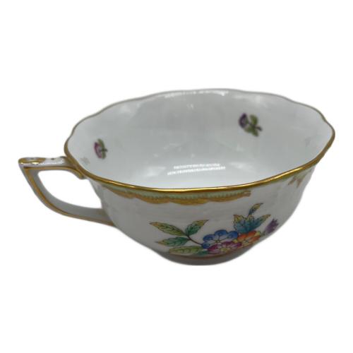 Herend (ヘレンド) ティーカップ&ソーサー ハンドペイント ヴィクトリアブーケ