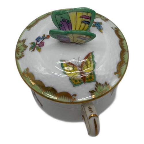 Herend (ヘレンド) カップ バタフライハンドル ヴィクトリアブーケ