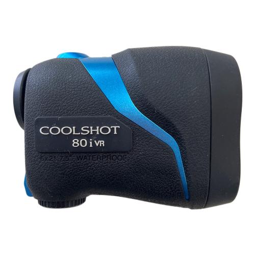 Nikon (ニコン) ゴルフ距離測定器 COOLSHOT 80i VR ブラック