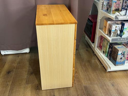 無印良品 (ムジルシリョウヒン) チェスト ナチュラル 4段 パイン材チェスト・4段ワイド