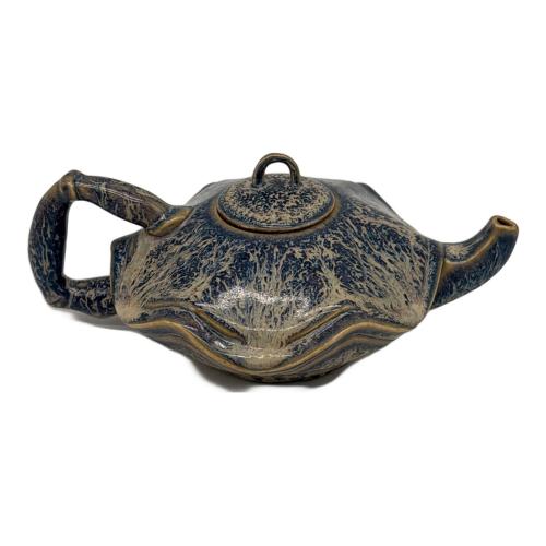 急須 ブルー 大清康 熙年製