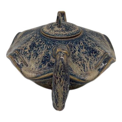 急須 ブルー 大清康 熙年製