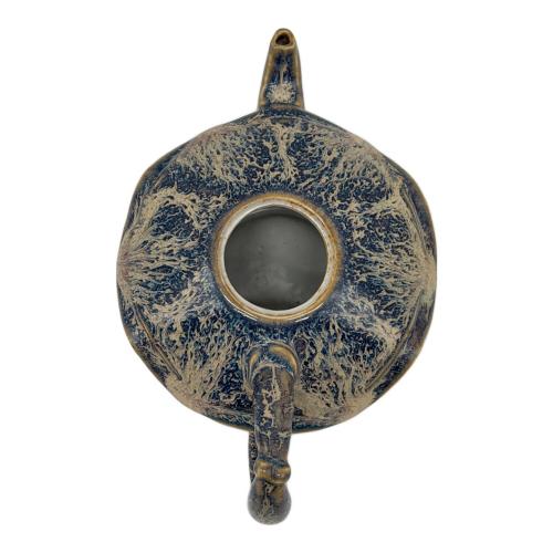 急須 ブルー 大清康 熙年製