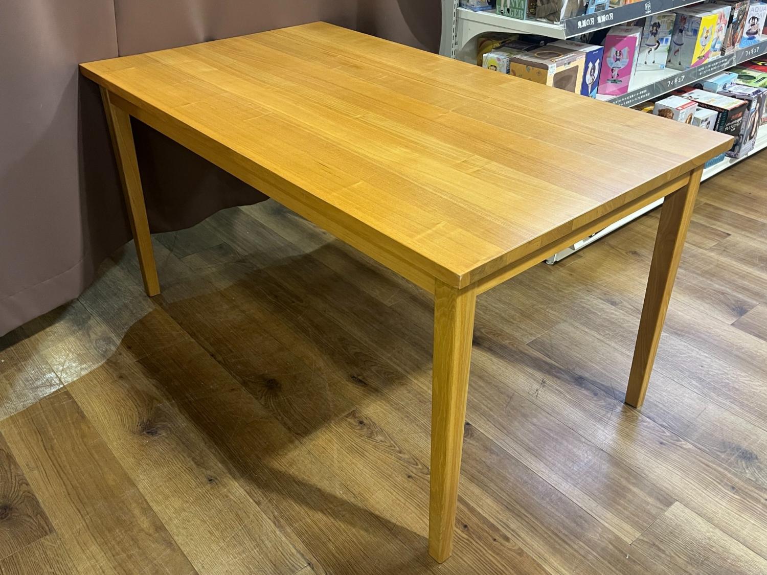 無印良品　タモ材　ダイニングテーブル 無印良品 (ムジルシリョウヒン) ダイニングテーブル ナチュラル タモ材