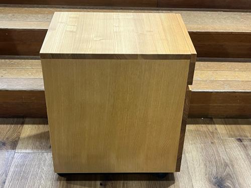 無印良品 (ムジルシリョウヒン) デスクキャビネット ナチュラル 76 2段 木製