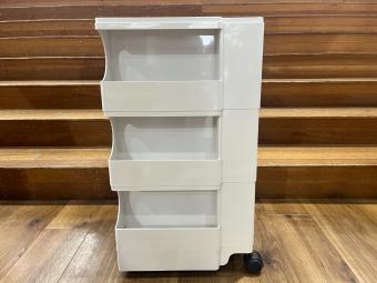 B-LINE (ビーライン) ボビーワゴン ホワイト 3段 Joe Colombo