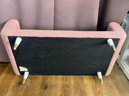 Franc franc (フランフラン) 2人掛けソファー ピンク 270 ファブリック アマート