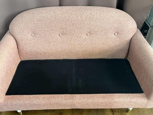 Franc franc (フランフラン) 2人掛けソファー ピンク 270 ファブリック アマート