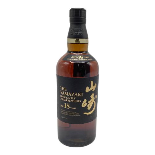 サントリー ジャパニーズウィスキー 山崎 18年 700ml 未開封