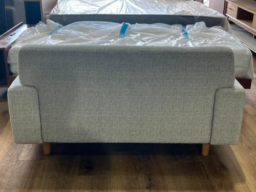 UNICO (ウニコ) 2人掛けソファー ライトグレー 161 ファブリック TREL