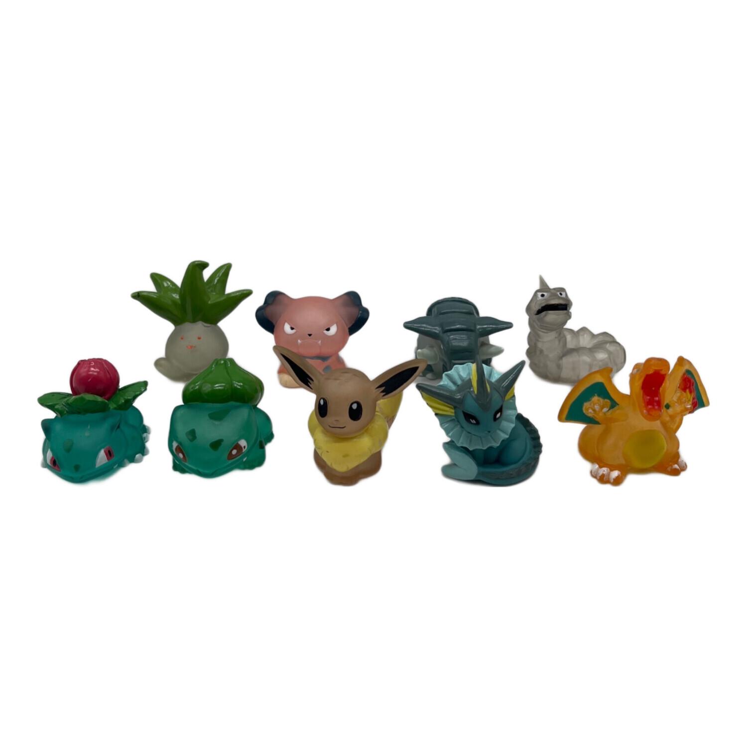 ポケモングッズ @ 9体セット ポケモンキッズ クリアパーツ