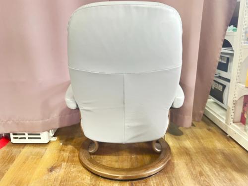 Ekornes (エコーネス) ストレスレスチェア グレー 165 オットマン付 コンサルM