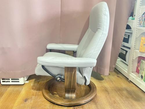 Ekornes (エコーネス) ストレスレスチェア グレー 165 オットマン付 コンサルM