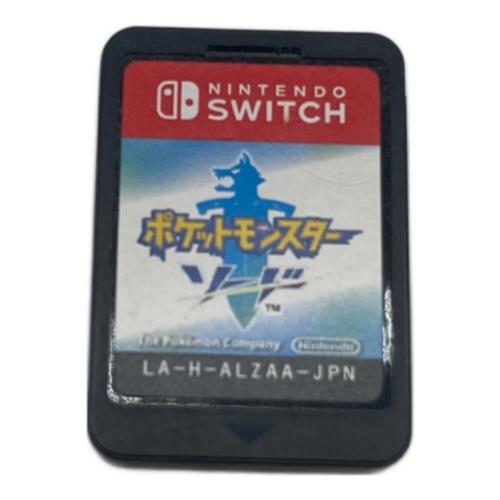 ゲームソフト ポケットモンスター ソード/Switch/HACPALZAA/A 全年齢対象 CERO A (全年齢対象)