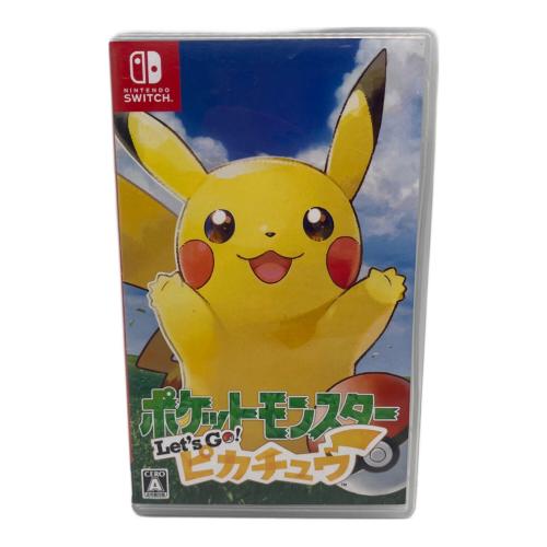 Nintendo Switch用ソフト ポケットモンスター Let’s Go！ ピカチュウ/Switch/HACPADW2A/A 全年齢対象 CERO A (全年齢対象)