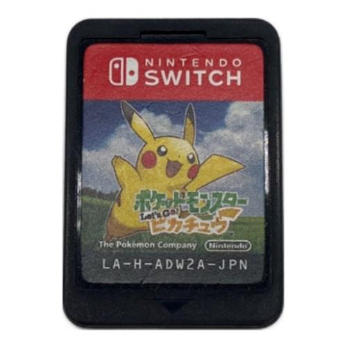 Nintendo Switch用ソフト ポケットモンスター Let’s Go！ ピカチュウ/Switch/HACPADW2A/A 全年齢対象 CERO A (全年齢対象)